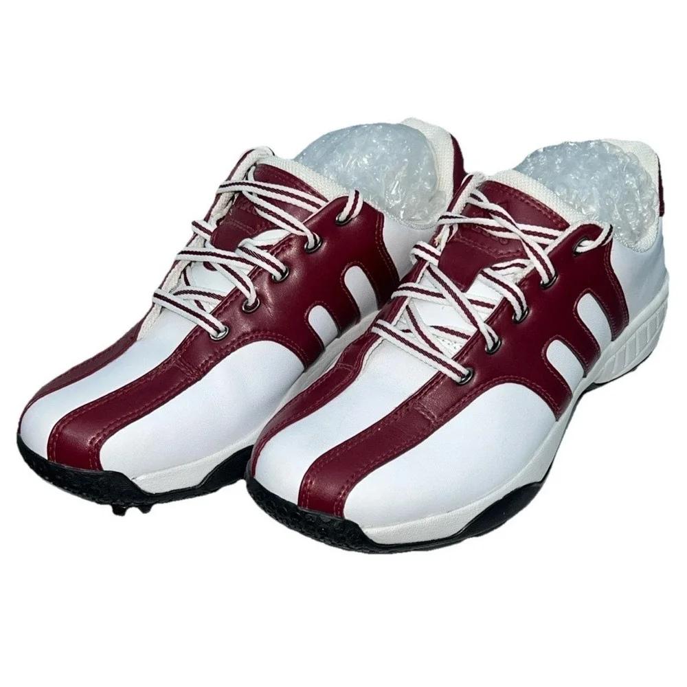 Adidas Womens Golf Shoes Size 7 Adiprene Traxion EVN 791003 Classic Style - Picture 2 of 10